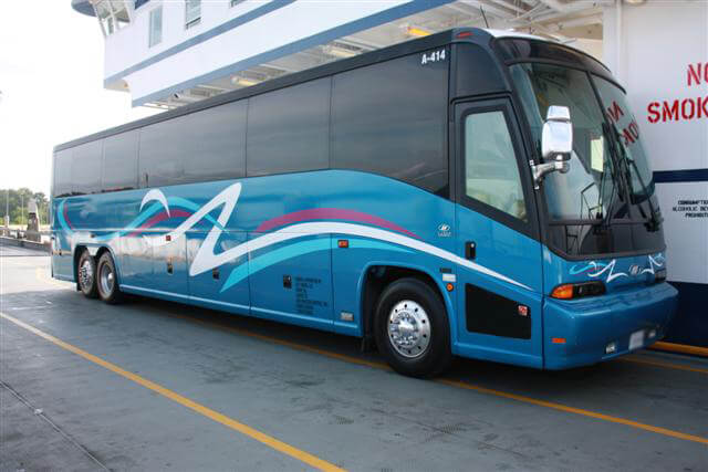 Sporting Event Charter Bus
